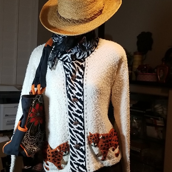 Vintage Berek2 hand loomed sweater - Picture 2 of 11